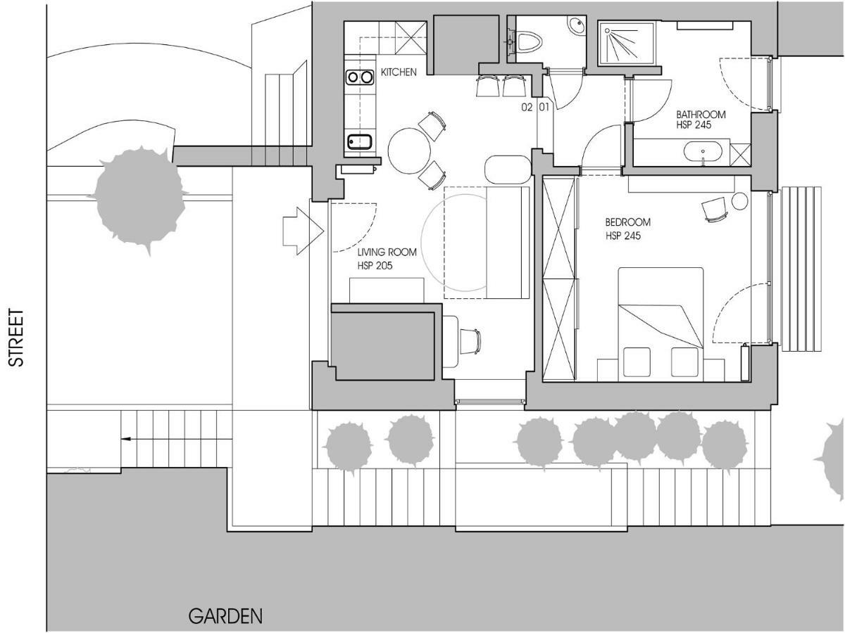 Gîte Au26 côté jardin-côté cour Liegi Esterno foto